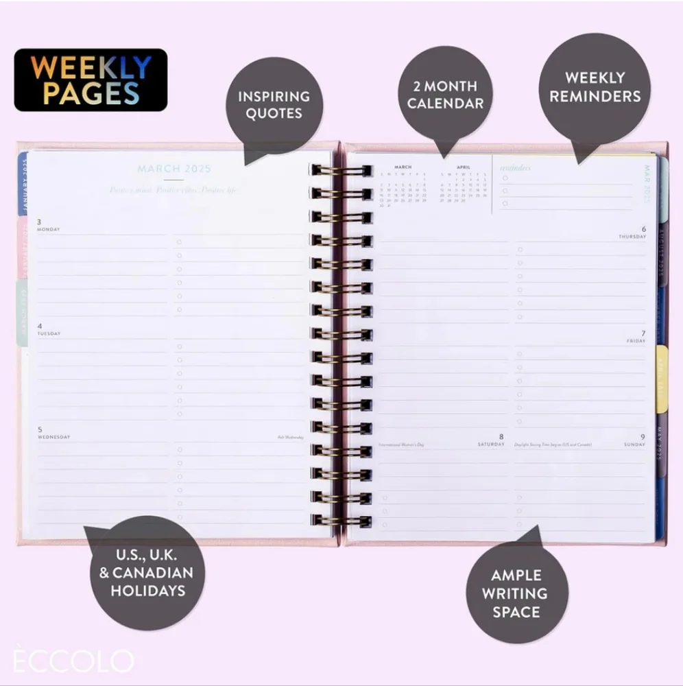 💕NEW 18 Month 2025-2026 Planner💕